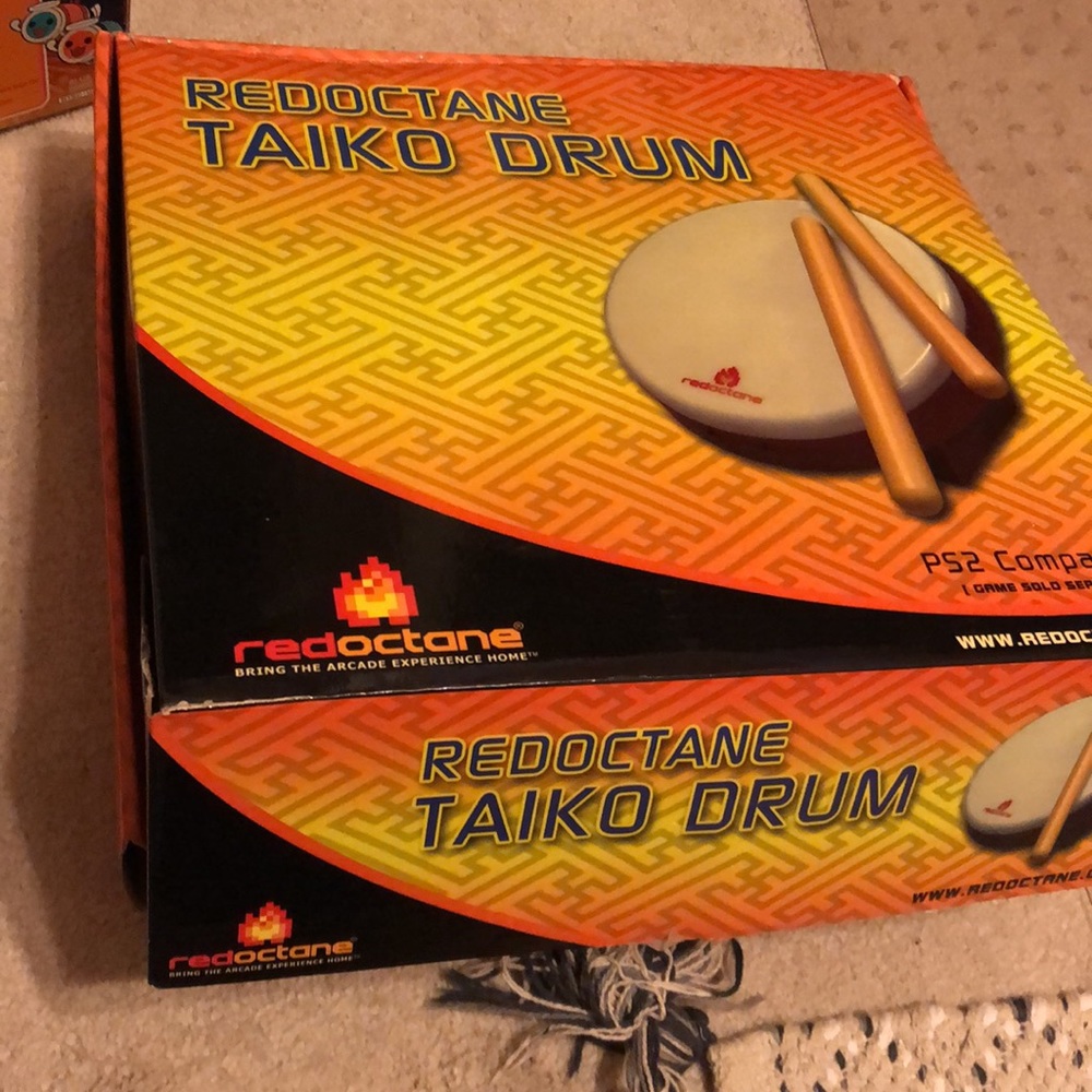 PS2 Taiko Drum Master + Redoctane Taiko Drum - Picture 5 of 6